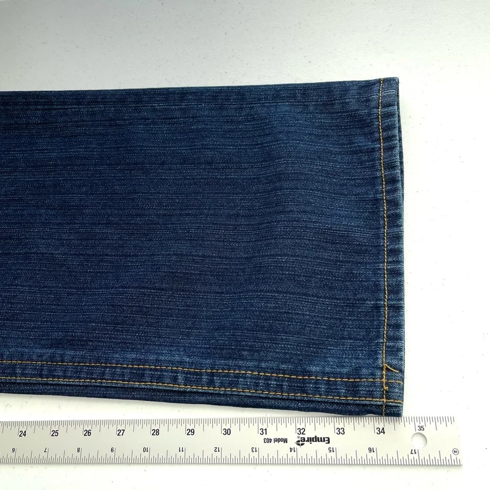 True‎ Religion Joey Jeans Men’s 38 Blue Relaxed Straight Leg Distressed Denim